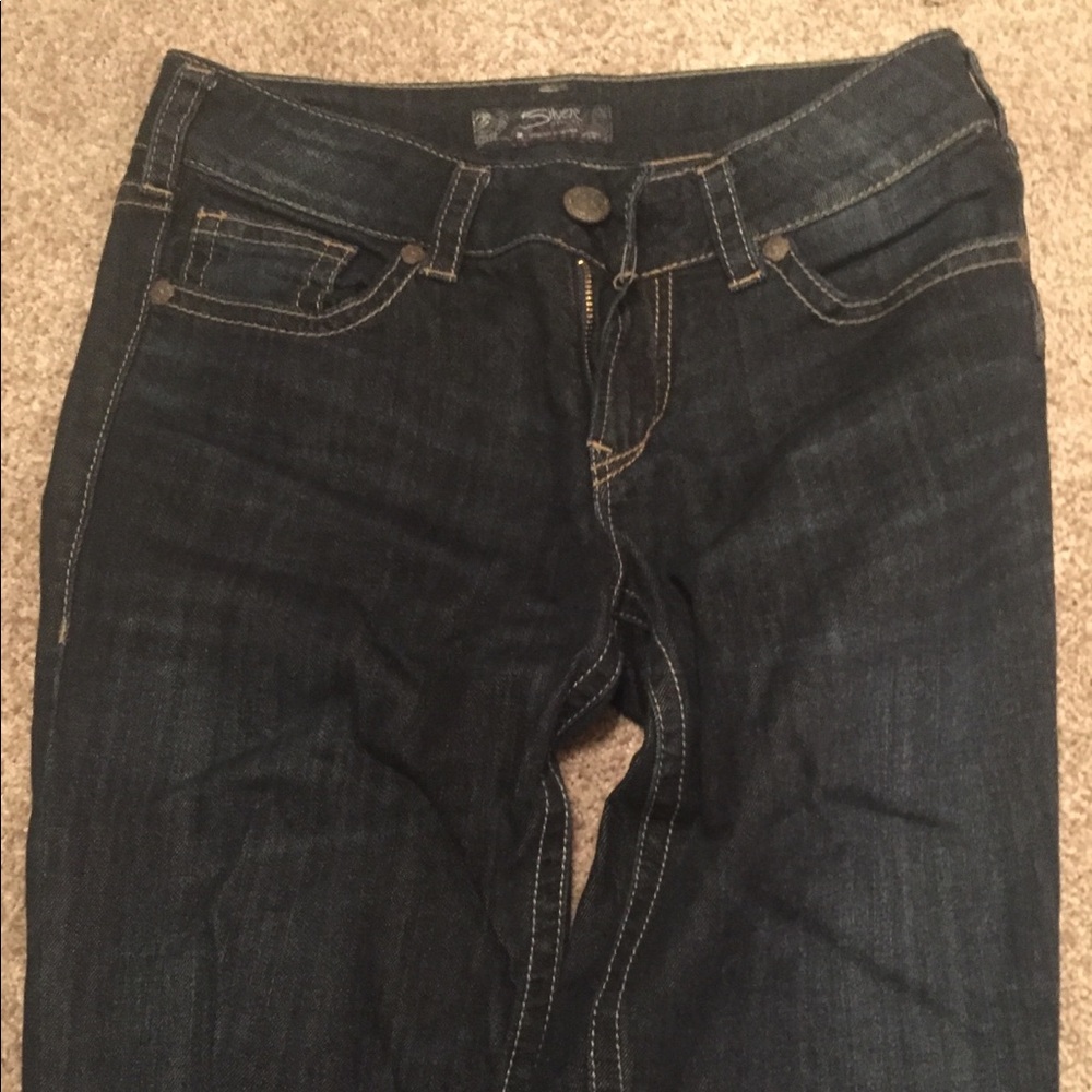 Women’s Silver jeans like new